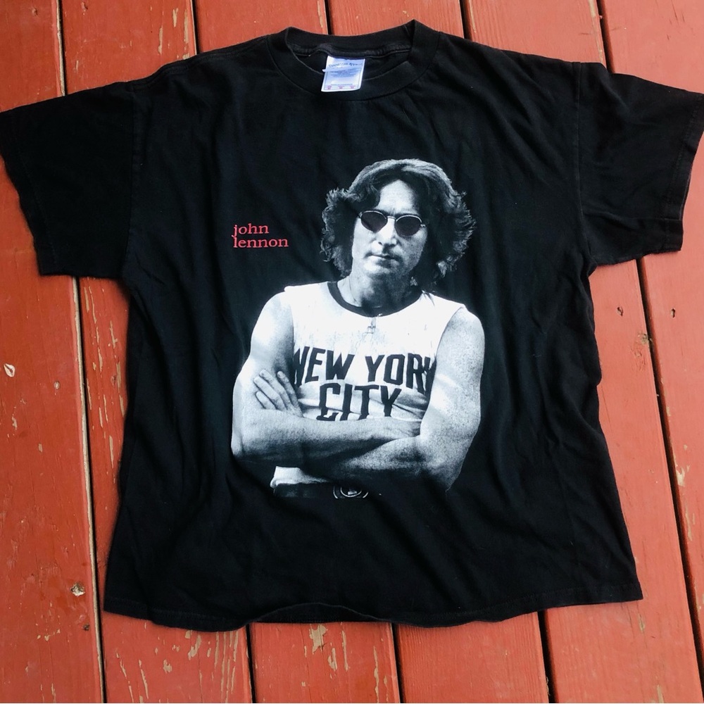 Vintage John Lennon Double sided graphic shirt men’s medium